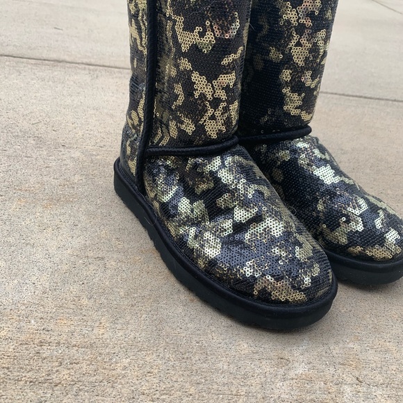 Ugg leopard print sequin - Picture 2 of 4